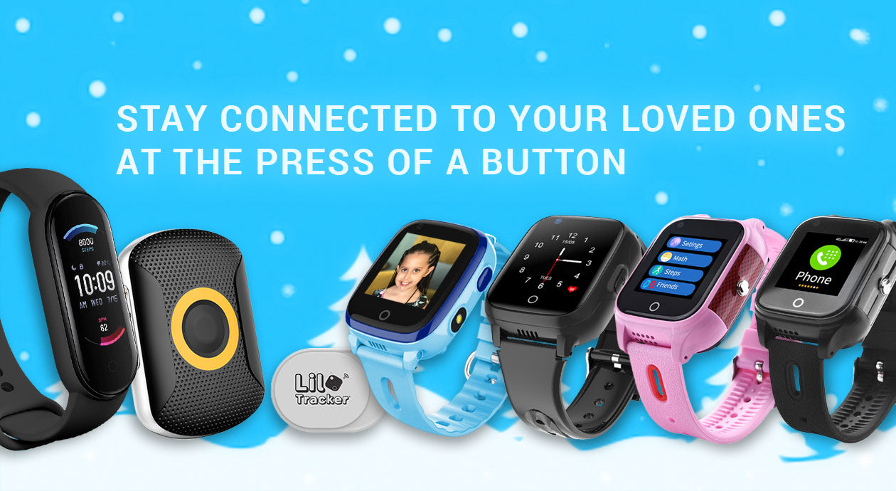 4G GPS Smart Watch Tracking Device for Kids and Seniors Lil Tracker